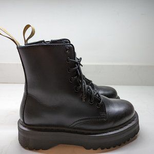 VEGAN JADON II MONO PLATFORM BOOTS SIZE 8